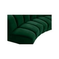 thumbnail image 4 of Meridian Furniture Infinity Green Velvet 5pc. Modular Sectional, 4 of 12