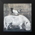 thumbnail image 2 of Redman, Suzi 12x12 Black Modern Framed Museum Art Print Titled - Shetland and Co., 2 of 5