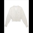 thumbnail image 3 of Cárdigan Corto de Larga con Cuello en V y Abertura Frontal para Mujer, Camisa de Otoño con Botones. M, 3 of 7
