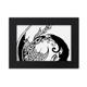 thumbnail image 1 of Dragon la pintura china tradicional Marco de Fotos de escritorio imagen Arte Negro Pintura 5x7 pulgadas, 1 of 4
