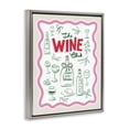 thumbnail image 3 of Stupell Industries Wine Club Minimal Glam Gray Framed Floater Canvas Wall Art design by Dominique Vari, 21 x 17, 3 of 9