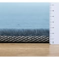 thumbnail image 2 of MDA Rug Imports Rabbit-Collection Thick Faux-Fur Area Rug Soft Blue 3'6'' X 5'6'' 4' x 6', 2 of 5