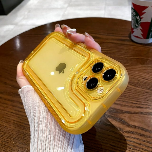Luxury Clear Soft Phone Case For iPhone 11 12 13 14 Pro Max X XS XR Transparent Shockproof Bumper Back Cover