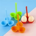 thumbnail image 3 of Eggss Cook Eggss Tray Heat-withstand Childrens Complementary Food 3-hole Eggss Tray Inventive Cooking Eggss Tray In The Kitchen, 3 of 8