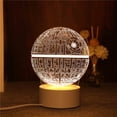 thumbnail image 3 of Xihbxyly Luz Nocturna Usb de San Valentín, Efecto Visual 3D Acrílico, Pantalla Led Brillante, Decoración Elegante, Regalo para El Hogar o La Oficina, Alimentación Usb, Fácil de Usar, Tamaño 100 X 40, 3 of 6