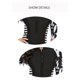 thumbnail image 4 of Women Wetsuit Long Sleeve Sun Protection Front Zip Black Diving Suit for Swimming Surfing Black XXL, 4 of 4