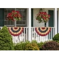 thumbnail image 2 of Briarwood Lane Tea Stained Patriotic Bunting 36" x 18", 2 of 4