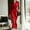 01 Red, variant on Womens Long Sleeve Bodycon Maxi Dress Slimming Fitted Friendly Long Tight Dress Fall Casual