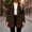 A1-Bronze, variant on Leopard Print Coats for Women Soft Cozy with Pockets Loose Fit Casual Hooded Fuzzy Jackets Long Sleeve Fall Outfits Animal Print Open Front Outerwear Fall Fashion Winter Coats