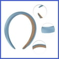 thumbnail image 2 of Vocoste 1 Pc Classic Elegant Satin Sponge Headband for Women for Girls 6.30"x5.91" Blue, 2 of 4