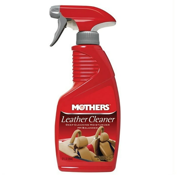 Mothers Leather Cleaner, Car Leather Cleaner Spray, 12 oz. - Walmart.com