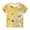 Yellow B, variant on Girl's Boy's Floral Print Crew Neck T Shirt Kids Vintage Flower Graphic Short Sleeve Cute Summer Tops for Outdoor