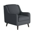thumbnail image 2 of Southern Home Furnishings Truth or Dare Navy Polypropylene Accent Chair - Blue, 2 of 3