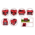 thumbnail image 3 of Go Pet Club CP-48 39 in. Foldable Pet Crate, Red, 3 of 3