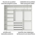 thumbnail image 5 of Ropero Closet Madesa 3 Puertas 2 Espejo B/N, 5 of 5