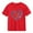 Red, variant on Piuwrlz Short Shirts Sleeve Kids Girls Graphic T-Shirts Cotton Pullover White Size 7 Years