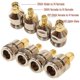 thumbnail image 3 of SMA To N BNC TNC F Type Connectors Male Female Kits 20 in 1 N To BNC, 3 of 5