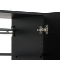 thumbnail image 3 of Prepac HangUps 36" Upper Storage Cabinet, Black, 3 of 9