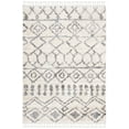 thumbnail image 3 of SAFAVIEH Berber Fringe Rada Aztec Shag Area Rug, Cream/Gray, 5'3" x 7'6", 3 of 11