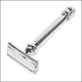 thumbnail image 3 of Parker 99R - Long Handle SUPER HEAVYWEIGHT Butterfly Open Double Edge Safety Razor, 3 of 5