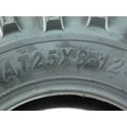 MASSFX 25X812 & 25X1012 MS ATV Tire 4 Set Front Rear 6PLY rating