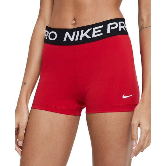 Nike Womens Dri-fit Shorts Color Red