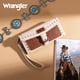 thumbnail image 5 of Carteras de pulsera Montana West X Wrangler para mujer con bloqueo de RFID, billetera grande con hebilla western y 20 ranuras para tarjetas WG195-W055BR-TN, 5 of 7