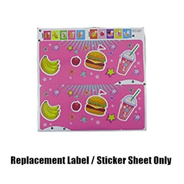 Replacement Parts for Fresh n Fun Food Truck Barbie Doll Playset GMW07 Replacement Label Sticker Sheet