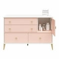 Little Seeds Valentina Asymmetrical 4 Drawer / 1 Door Convertible