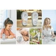 thumbnail image 3 of Wireless Two Way Pager, Caregiver Pager 5 Levels Volume 600mAh Battery Capacity Clear Sound  for Home, 3 of 7