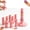 Pink, variant on Clay Flower Press Mold Set, DIY Modeling Clay Tools with 9 Shaping Sleeves, Reusable Flower Modular Clay Bloom Maker, Green