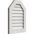 thumbnail image 2 of 30"W x 30"H Octagonal Top Gable Vent (35"W x 35"H Frame Size): Primed, Non-Functional, Rough Sawn Western Red Cedar Gable Vent w/ Decorative Face Frame, 2 of 12