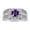 Amethyst, variant on Men's Rings Sterling Silver Designer Starburst 7MM Round Gemstone & Diamond Ring Amethyst February Birthstone Size 9