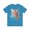 Aqua, variant on Tiger Graphic Unisex 100 Cotton Vintage Art with Animal Tee 15