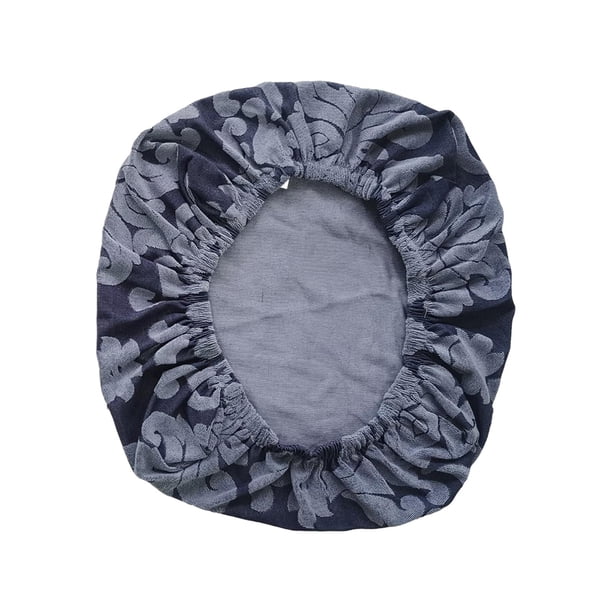 Funda de asiento impresa Funda de asiento de silla Funda de asiento de silla giratoria Funda de asiento de silla Gris