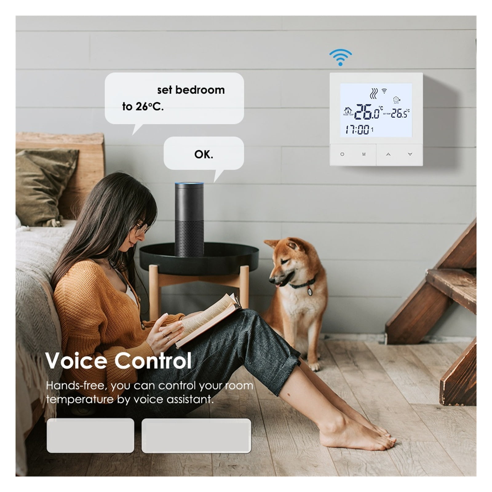 Wifi Heating Thermostat Smart Home Thermoregulator for Warm Floor Gas Boiler Water Heating