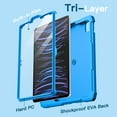thumbnail image 5 of JETech Kids Case for iPad Pro 11 Inch All Models, iPad Air 5/4 (10.9-Inch) with Built-in Screen Protector, Shockproof Full-Body Handle Stand Tablet Protective Cover (Blue), 5 of 6