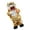 Yellow, variant on Christmas Gift Miniature Kitten Lovely Stuffed Toy Classical Song Kitten Figure for Christmas and New Year