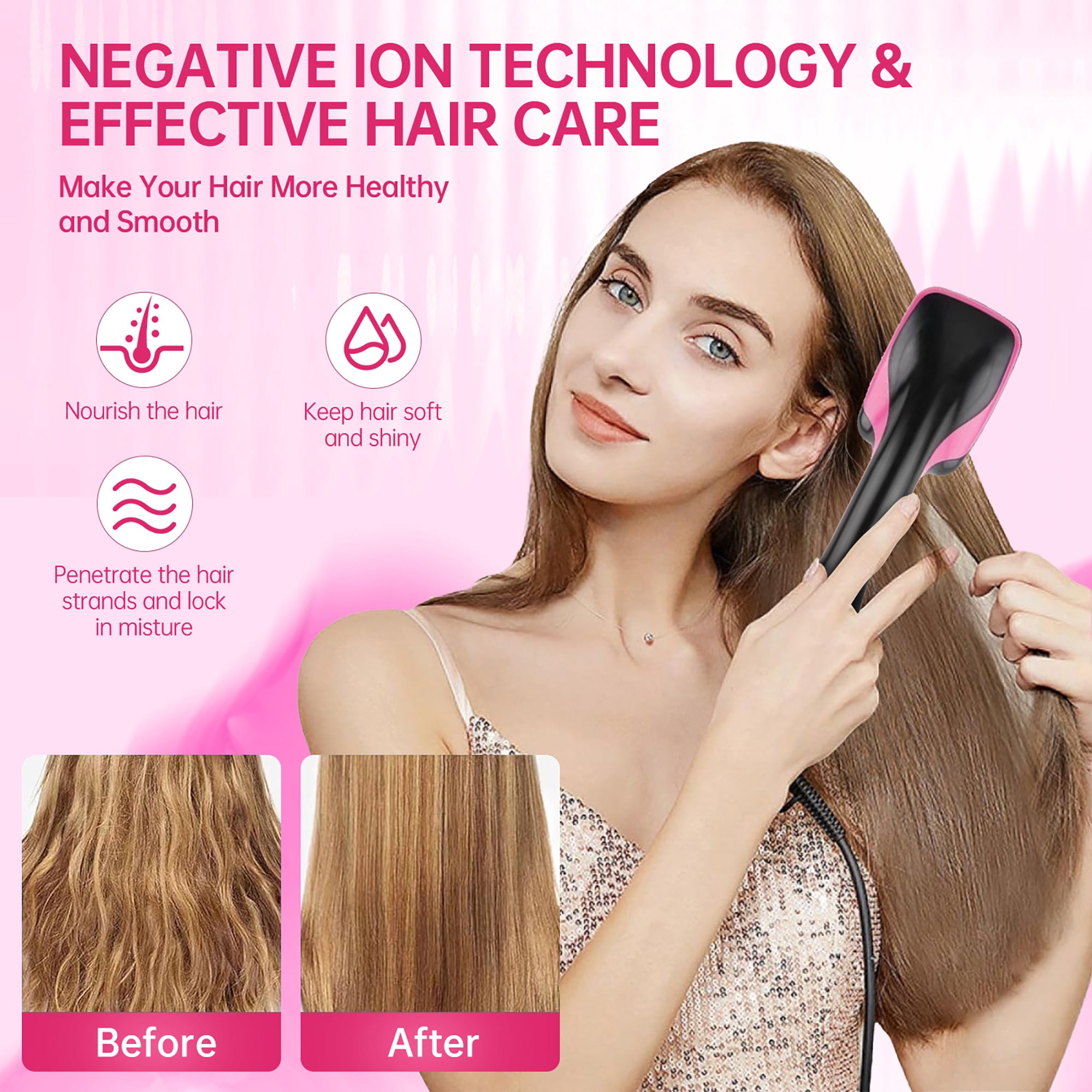 Morfone Hair Dryer Brush Volumizer with Ionic Technology photo 4