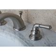 thumbnail image 4 of Kingston Brass Magellan Two Handle 4" to 8" Mini Widespread Lavatory Faucet with Retail Pop-up, 4 of 5