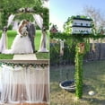 thumbnail image 2 of SEELOK 84FT 12 Strands Artificial Ivy Leaf Fake Hanging Leaves Vine  for Wedding Party Garden Wall Decor, 2 of 8