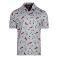 thumbnail image 4 of Chaps Men's & Big Men's Holiday and Christmas Printed Performance Polos, Sizes S - 2XL, 4 of 6