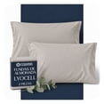thumbnail image 1 of Fundas de Almohada King Size Esquimal Lyocell 2 Piezas Color Khaki, 1 of 8