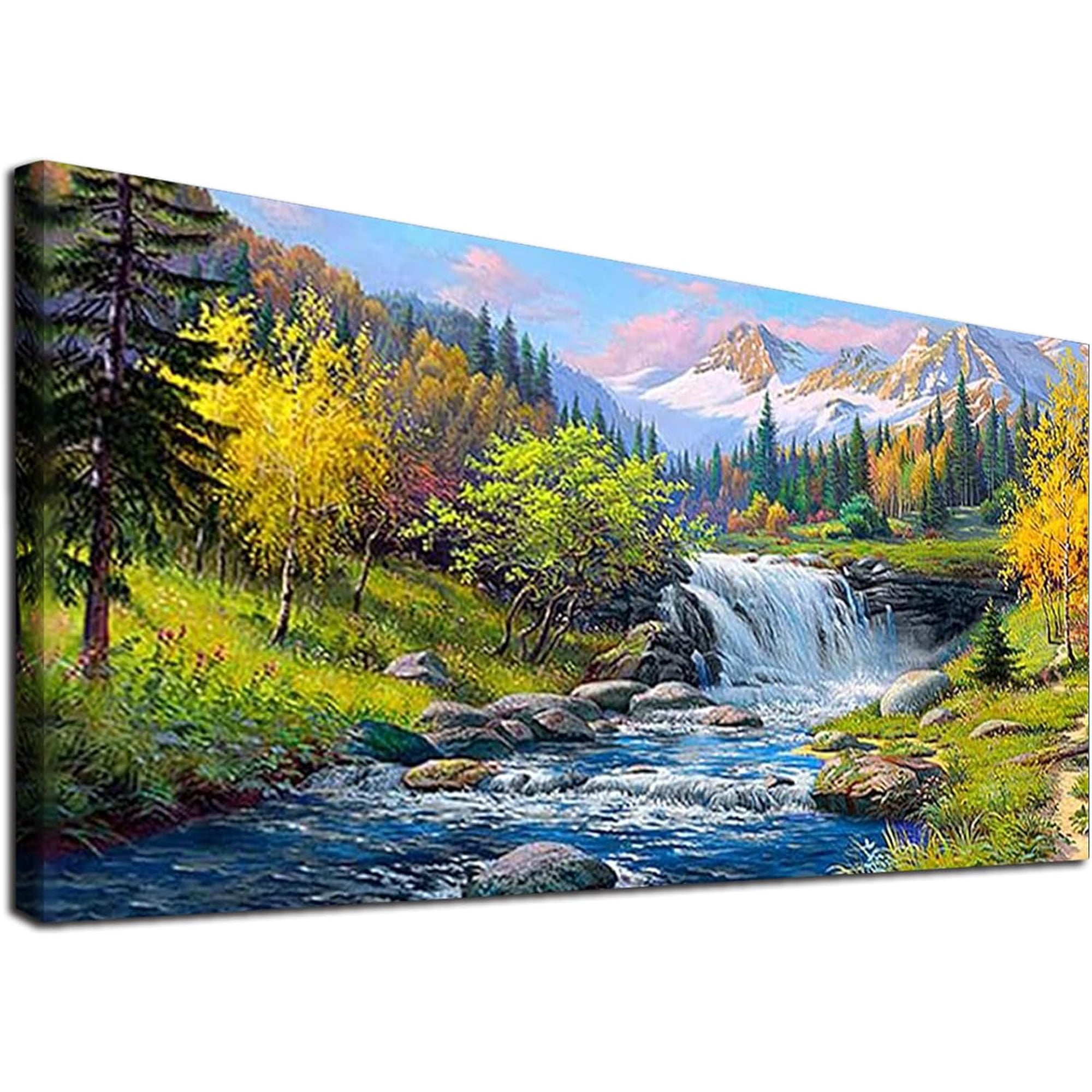 Diamond Painting Instarry 5D Scenario Foresta 60x40 Cm – Kit Completo Con Diamanti Rotondi - 4