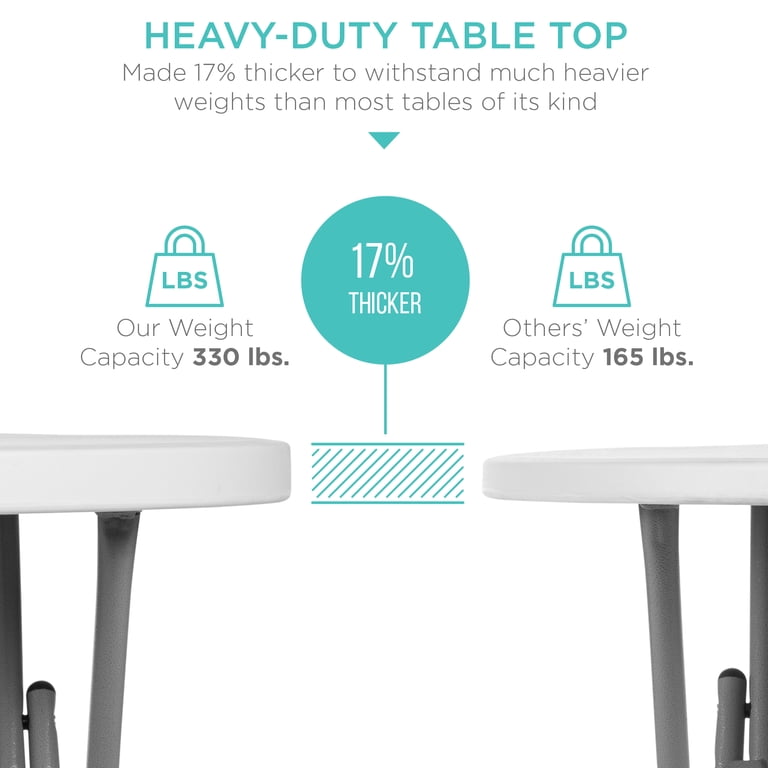 Best Choice Products 32 Inch Bar Height Folding Table photo 2
