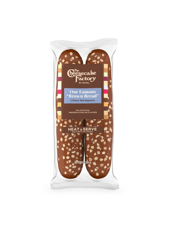 The Cheesecake Factory At Home Famous "Brown Bread" Wheat Mini Baguette