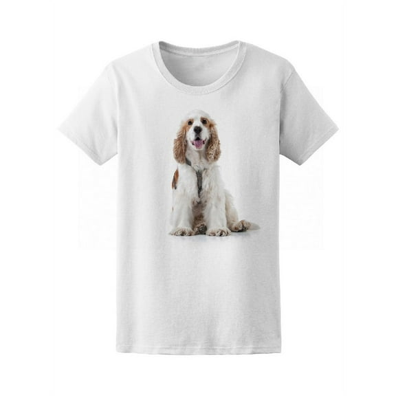 English Cocker Spaniel T-Shirt Women -Image by Shutterstock, Female x-Large