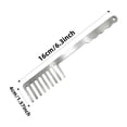 thumbnail image 3 of Outdor Metal Spaghetti Comb Server Stainless Steel Pasta Fork & Lifter Unique Kitchen Utensil For Cooking & Serving, 3 of 6