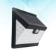 thumbnail image 5 of Lámpara de pared solar con 2 luces LED de 40 LED, luz de jardín exterior con detección de movimiento., 5 of 7
