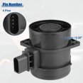 thumbnail image 6 of Car Mass Air Flow MAF Sensor Replacement Fit for MERCEDES-BENZ for VW No.53013673AA/2E0906461C Black, 6 of 7